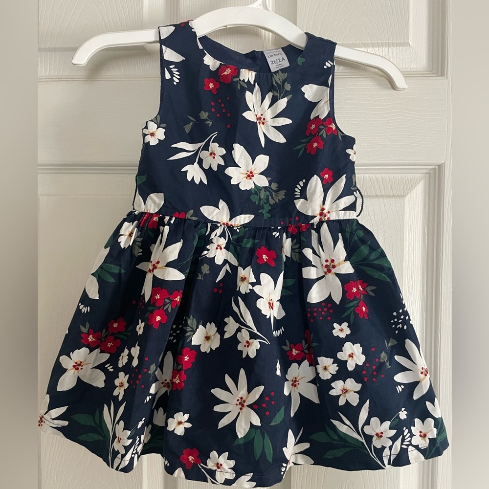 Carter's‎ Navy Floral Kids Dress